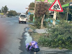 Kitob tumanidagi stomatologiyaning chiqindilarni noto‘g‘ri tashlash holati xavotir uyg‘otmoqda